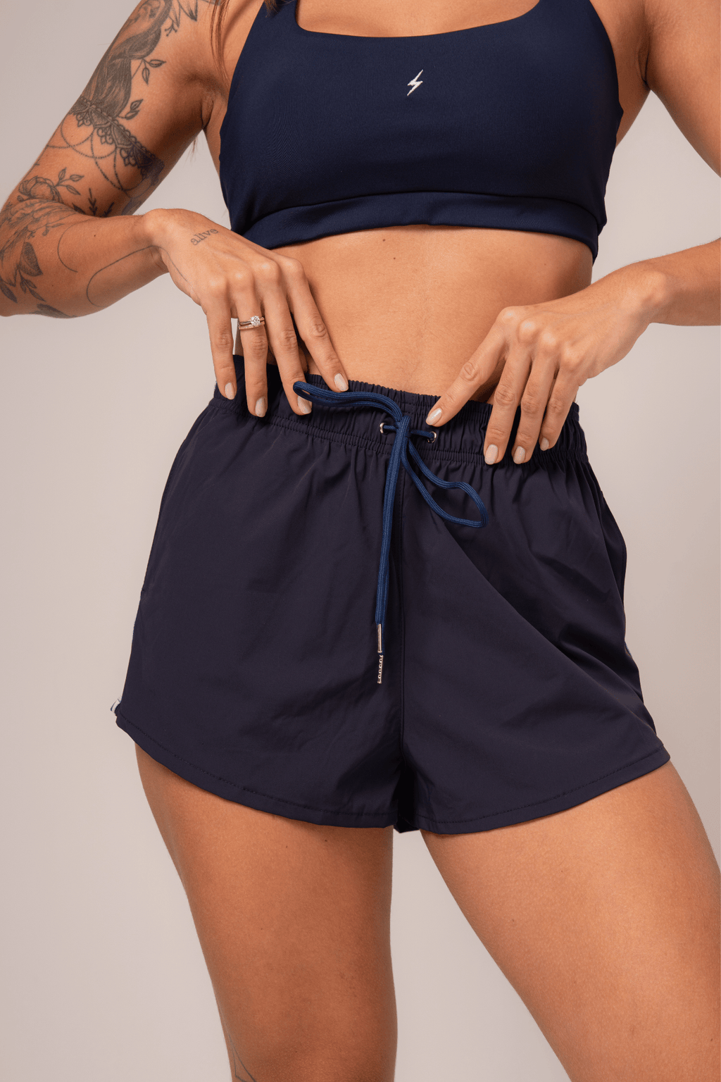 Short de tactel Navy
