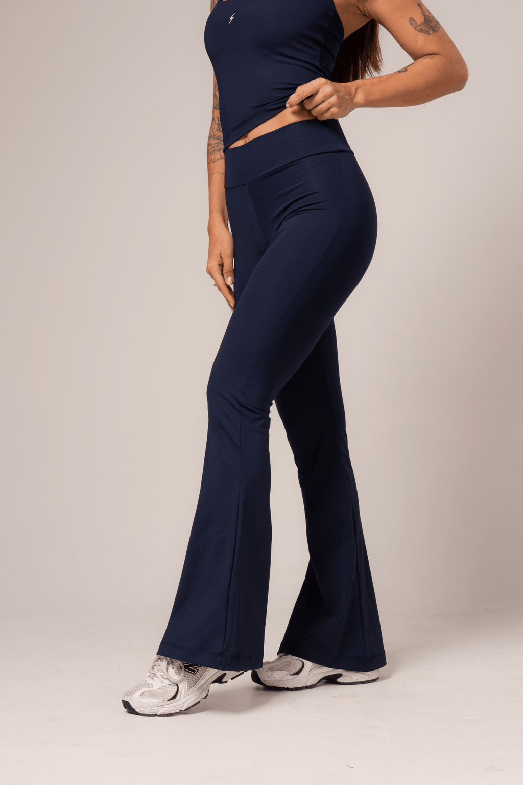 Calça Flare Zoe Navy