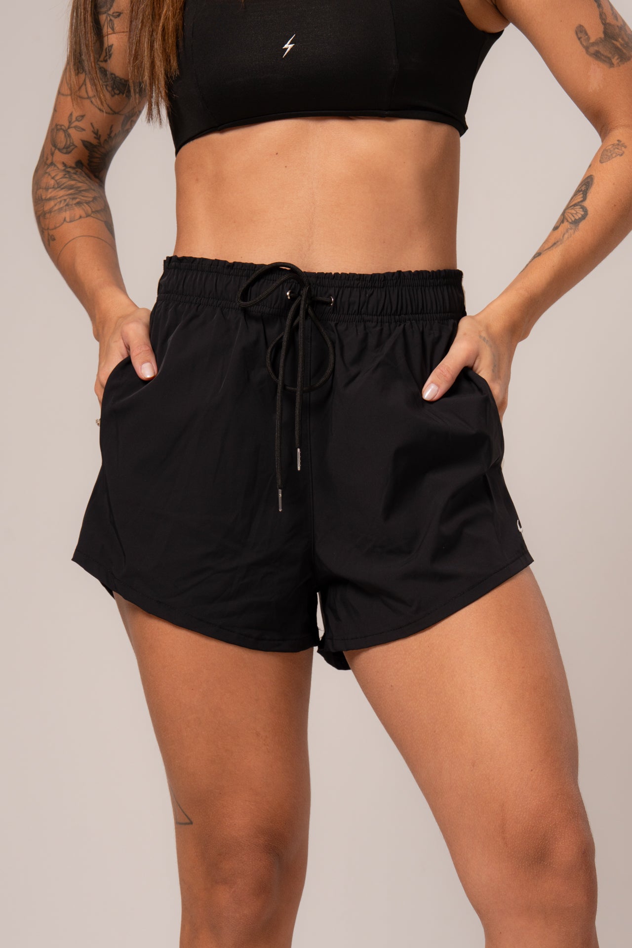 Short de tactel Black