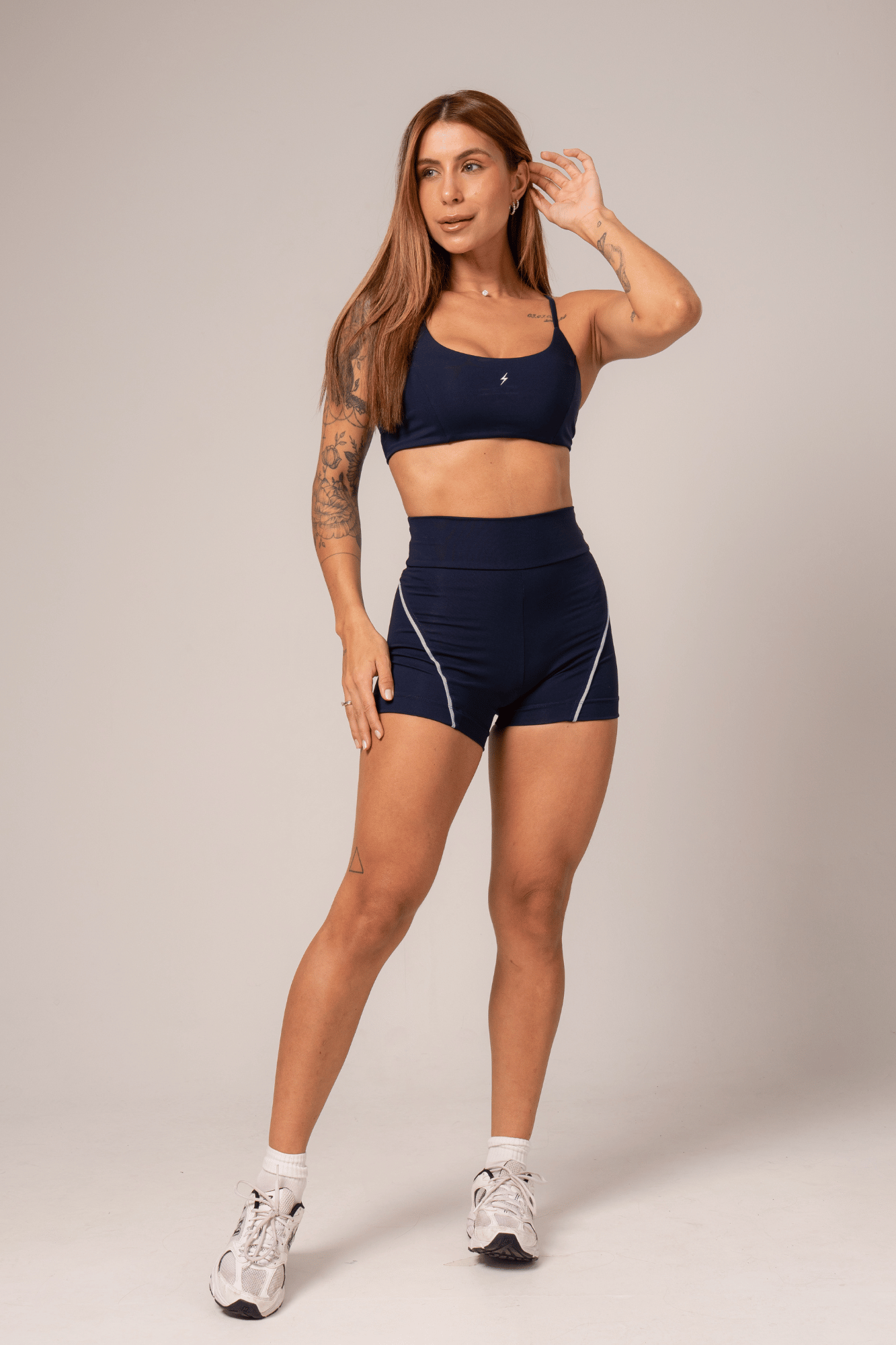 Short Bia Navy