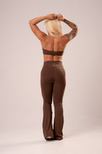 Calça Flare Zoe Choco