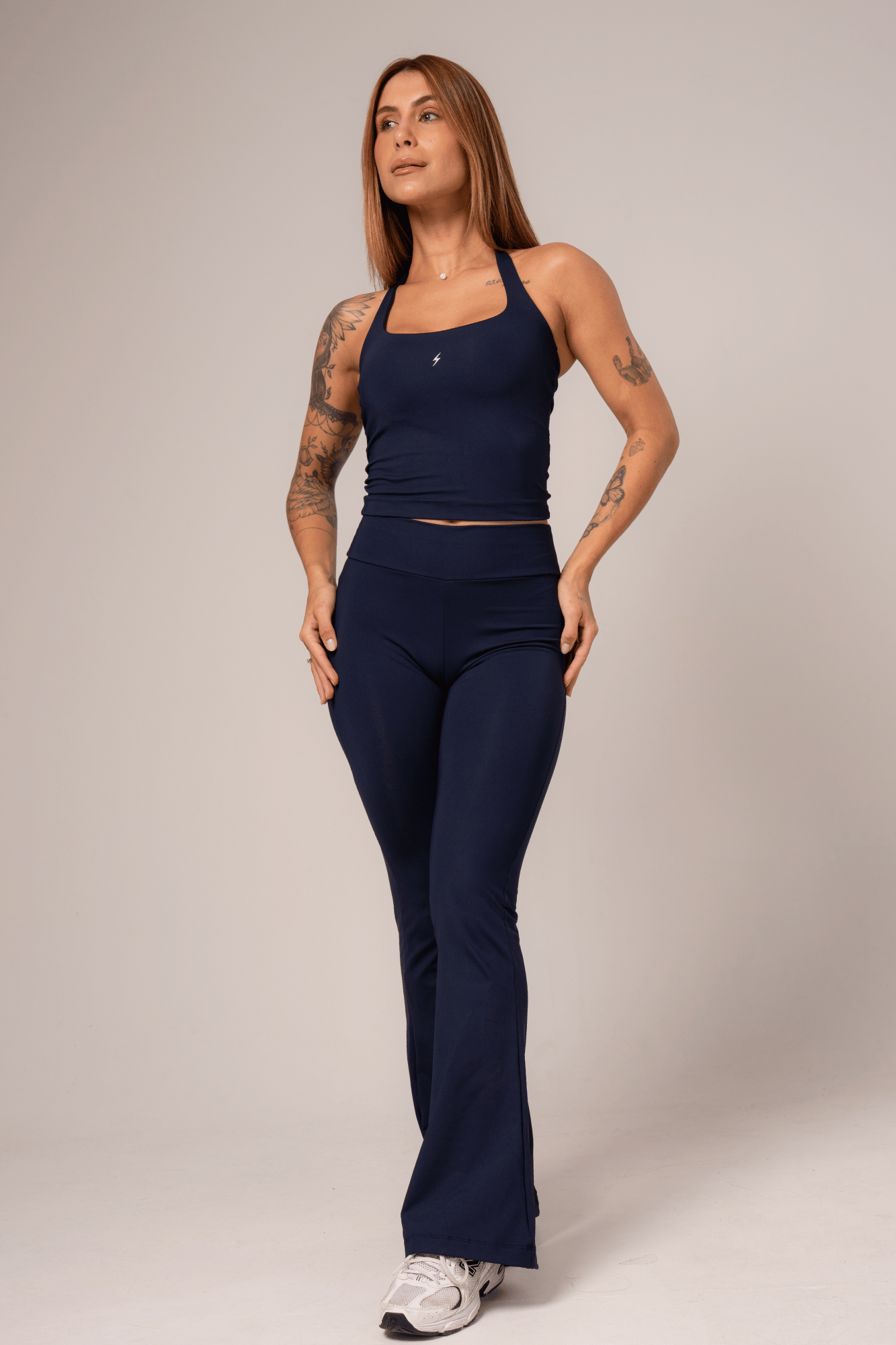 Calça Flare Zoe Navy