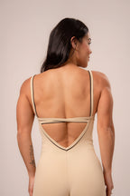 Macaquinho Joana Beige