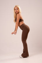 Calça Flare Zoe Choco