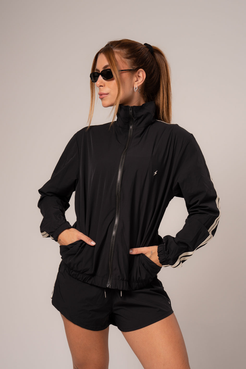 Short de tactel Black