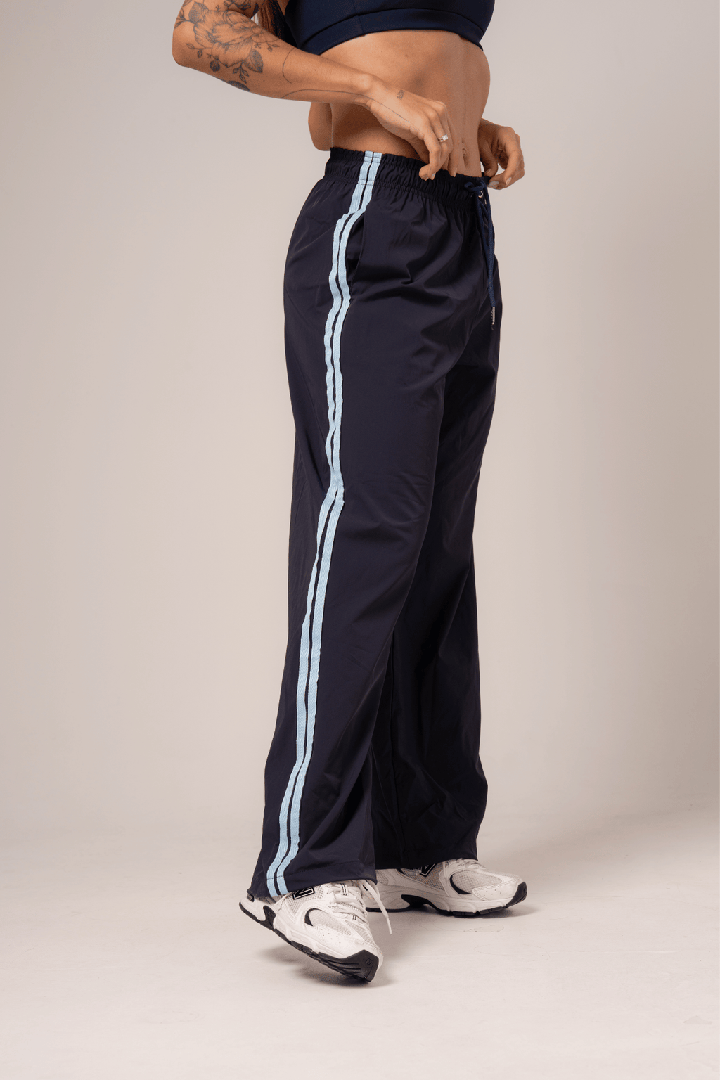 Calça de tactel Navy
