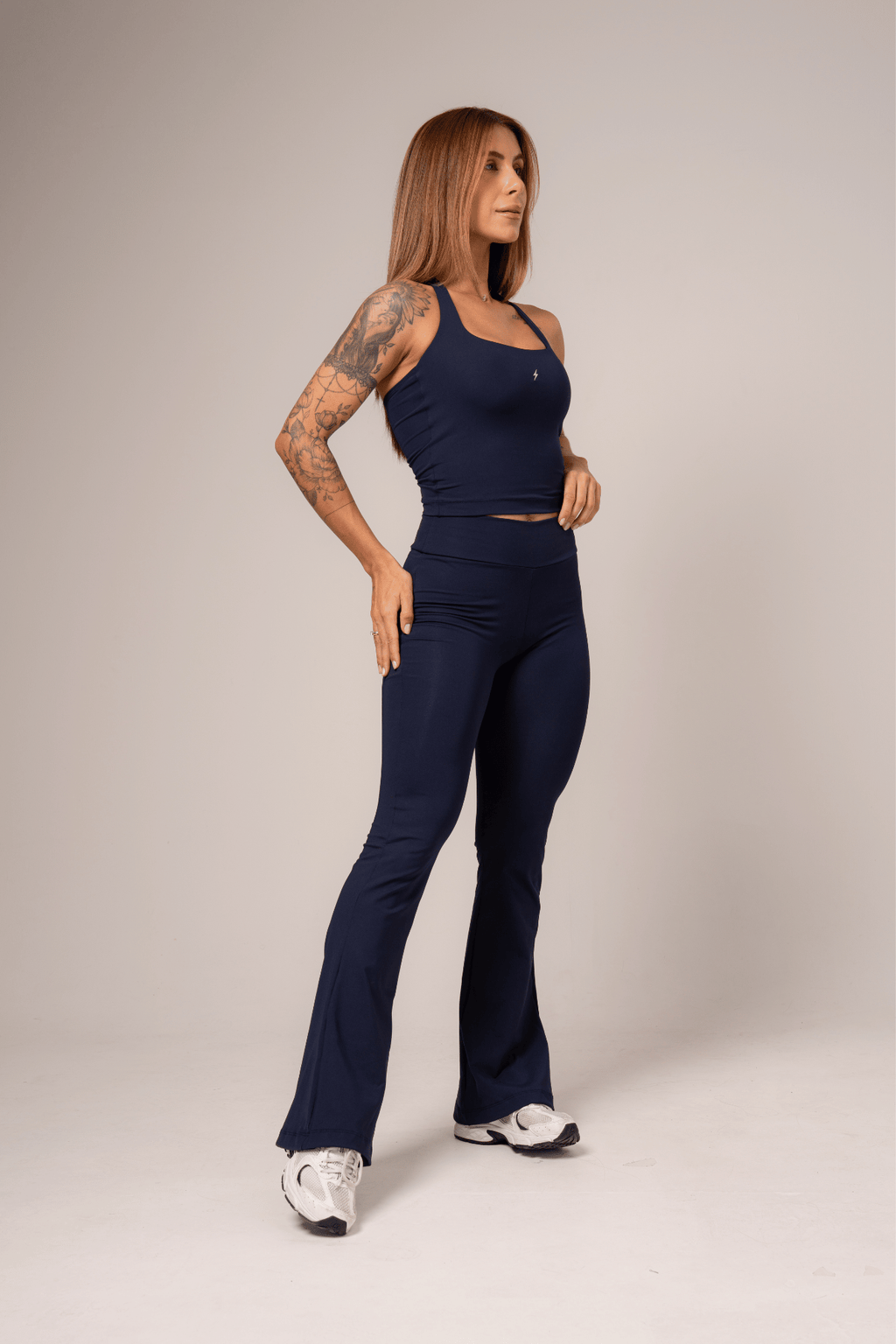 Calça Flare Zoe Navy