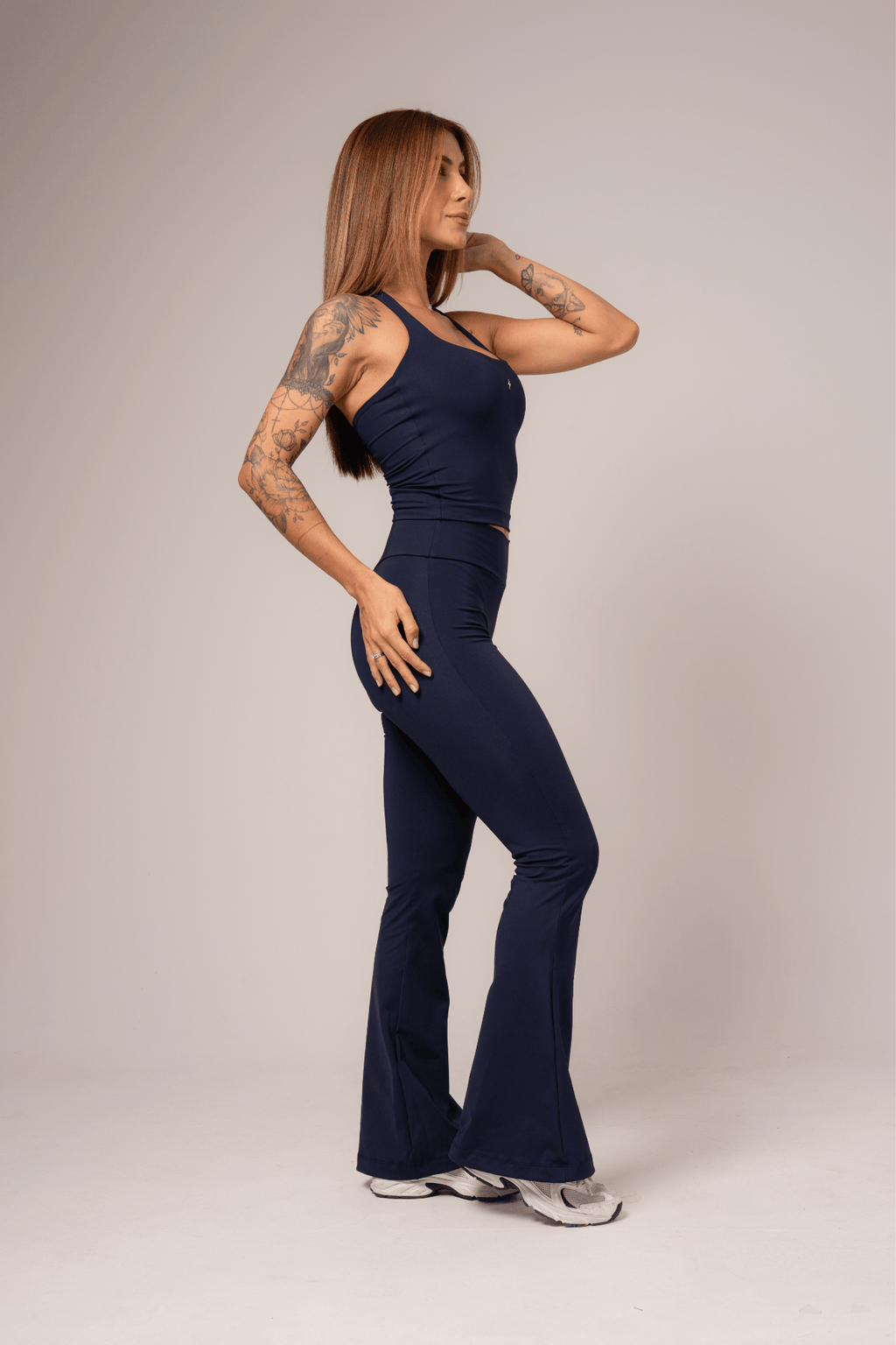 Calça Flare Zoe Navy
