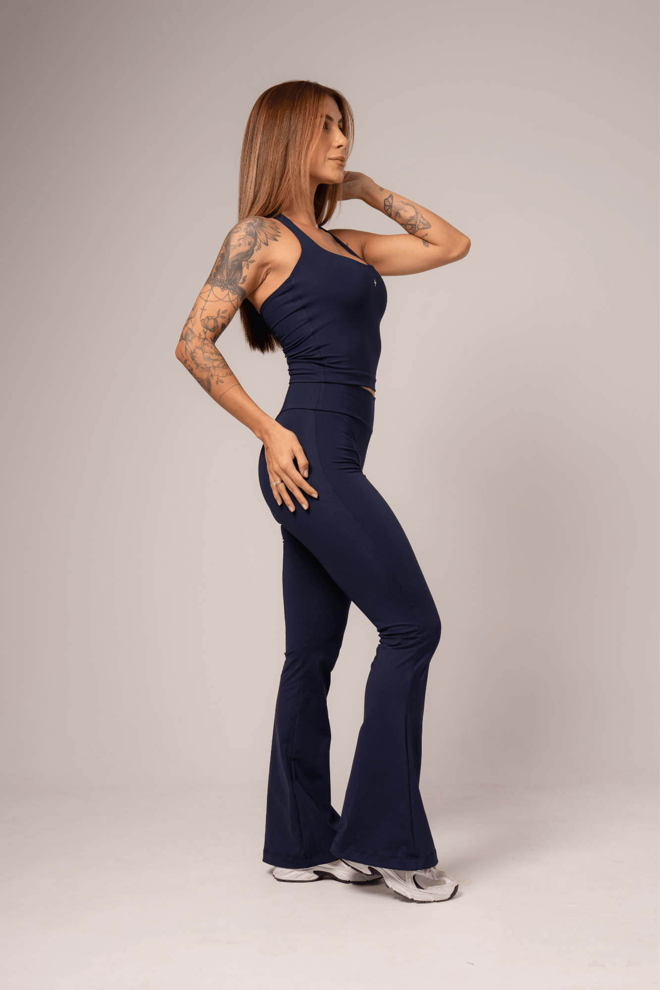 Calça Flare Zoe Navy