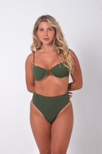Meia taça Olivia Verde