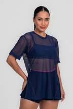Blusa de Tela Marinho