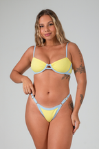 Meia taça Liz Amarelo