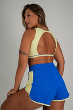 Top Mery Pastel Yellow