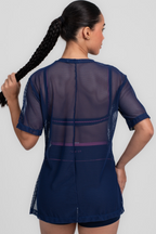 Blusa de Tela Marinho