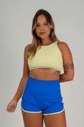 Top Mery Pastel Yellow