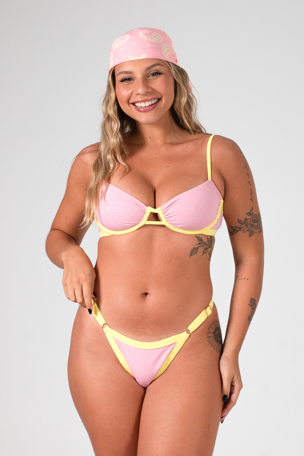 Mini Lenço Rosa