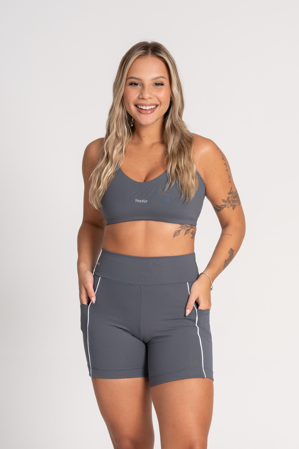Top Luiza Grey